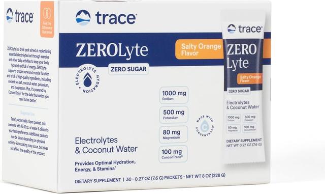ZeroLyte elektrolitai apelsinų skonio