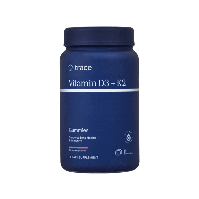 Vitaminai D3 + K2 guminukai