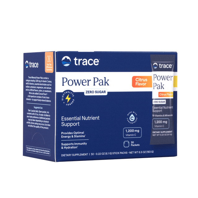 Elektrolyte Stamina Power Pak elektrolitai su vitaminu C imunitetui ir energijai, 30 pak.